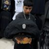 JOCKEY CURVO BARBA HEARTS-CHROME HEARTS BLACK CRUZ BRILLO MEXICO