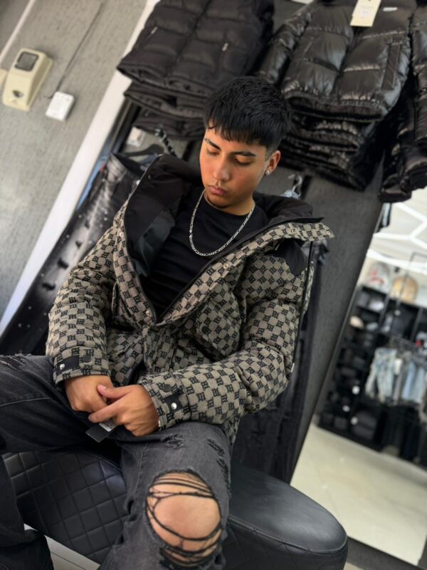 CHAQUETA LOGEQI GREY LG6588
