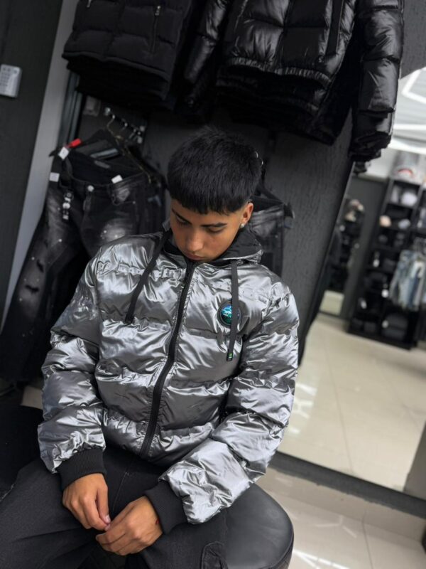 CHAQUETA SUPRKZXN GREY REVERSIBLE KZ-023