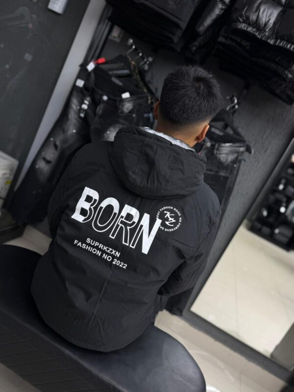 CHAQUETA SUPRKZXN GREY REVERSIBLE KZ-023