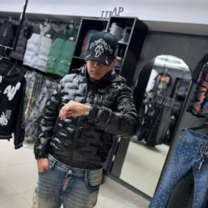 CHAQUETA MOUNTAIN BLUE OUTDOOR BLACK HOMBRE 2637-1