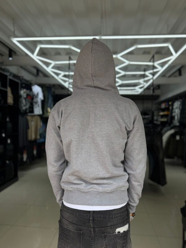POLERON BASICO GRIS SIN DISEÑO UNISEX