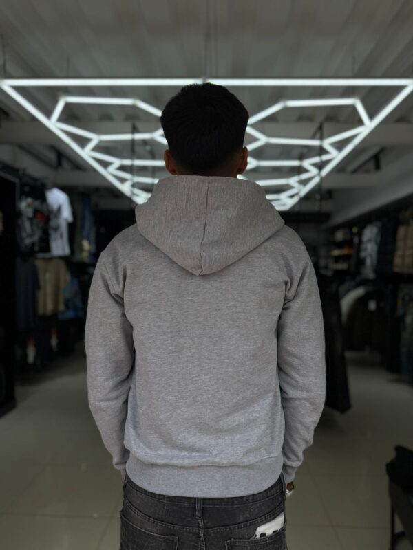 POLERON BASICO GRIS SIN DISEÑO UNISEX