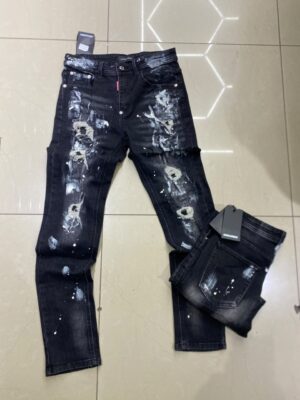 JEANS DSQUARED2 NEGRO CHISPA DS01