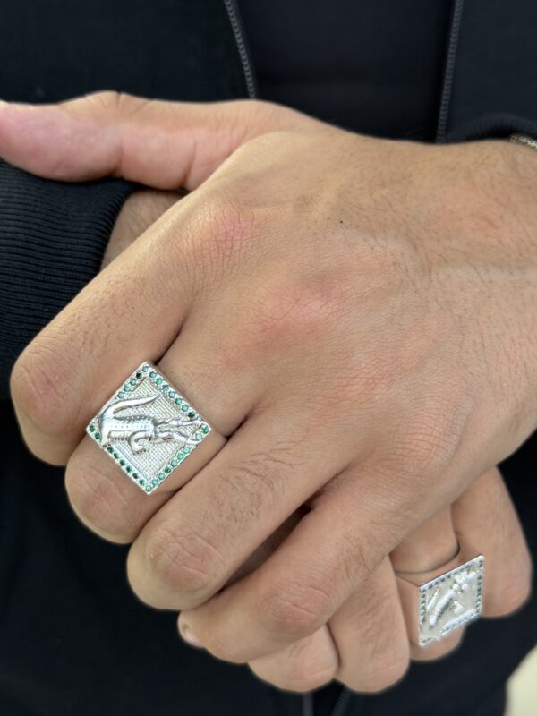 ANILLO LACOSTE PLATA 925 (13GR)