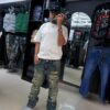 JEANS M-STAR FLARE DESLAVADO AZUL HOMBRE M-9116