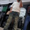JEANS M-STAR FLARE DESLAVADO AZUL HOMBRE M-9116