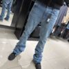 JEANS FASHION NOVA CORNELL STACKED SKINNY FLARE LIGTH WASH ZDF01D310023
