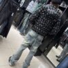 JEANS FASHION NOVA STACKED SKINNY FLARE DISTRESSED ME OUT LIGHT WASH FNMDD61012