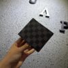 BILLETERA LV CUADRO GRIS-BLACK