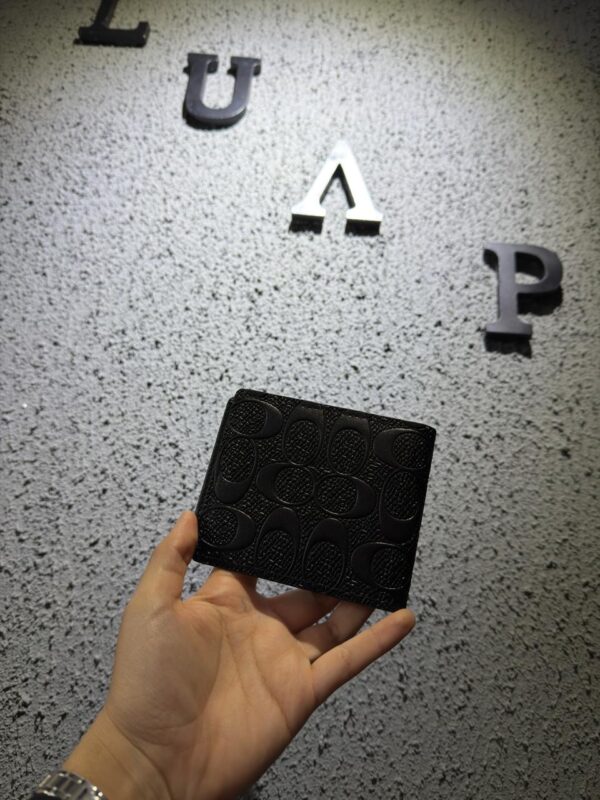 BILLETERA CH RELIEVE BLACK