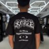 POLERA M Y M NEGRA BRILLANTE NIÑO