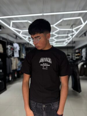 POLERA M Y M NEGRA BRILLANTE NIÑO