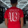 POLERA 18 ROJA ORIGINALS SLIM FIT NIÑO
