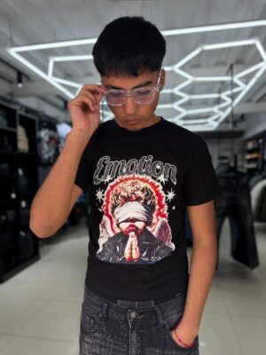WhatsApp Image 2026-05-20 at 1.48.11 PM POLERA EMOTION XAVIS NEGRO SLIM FIT NIÑO