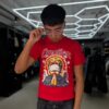 POLERA EMOTION XAVIS ROJO SLIM FIT NIÑO