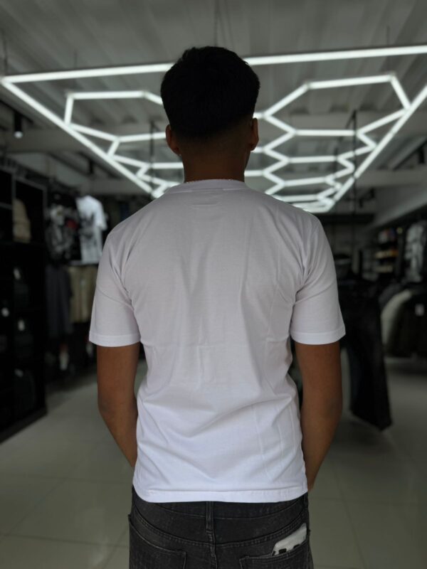 POLERA VALLEY DREAMS BLANCO SLIM FIT NIÑO BRILLO