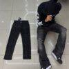 JEANS ARCOIRIS NEGRO RASGADO SLIM FIT NIÑO L133