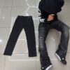 JEANS ARCOIRIS NEGRO RASGADO SLIM FIT NIÑO L133