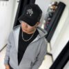 JOCKEY CURVO CHROME HEARTS BLACK CRUZ BRILLO
