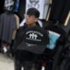 JOCKEY CHROME HEARTS NEGRO CRUZ SEMI CURVO CAP PREMIUM