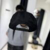 JOCKEY CURVO LA CHROME HEARTS BLACK CRUZ - GAMUZA