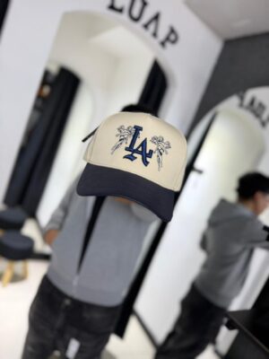 JOCKEY LA ANGEL BEIGE Y AZUL CUERO