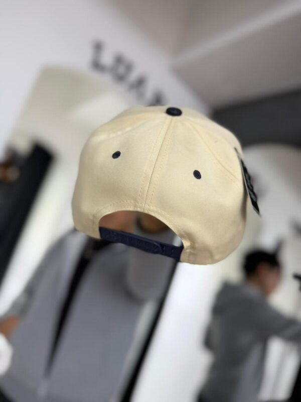 JOCKEY LA ANGEL BEIGE Y AZUL CUERO
