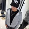 JOCKEY TRES CRUZ BLANCO-NEGRO BRILLO CAP PREMIUM