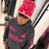 GORRO DE LANA GRUTY VISIONS ROSADO