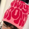 GORRO DE LANA GRUTY VISIONS ROSADO