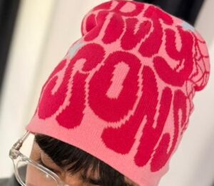 GORRO DE LANA GRUTY VISIONS ROSADO