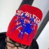 GORRO DE LANA ARAÑA ROJO