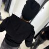 GORRO DE LANA ARAÑA NEGRO