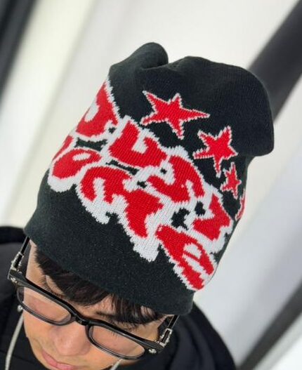 GORRO DE LANA JUST DOME NEGRO