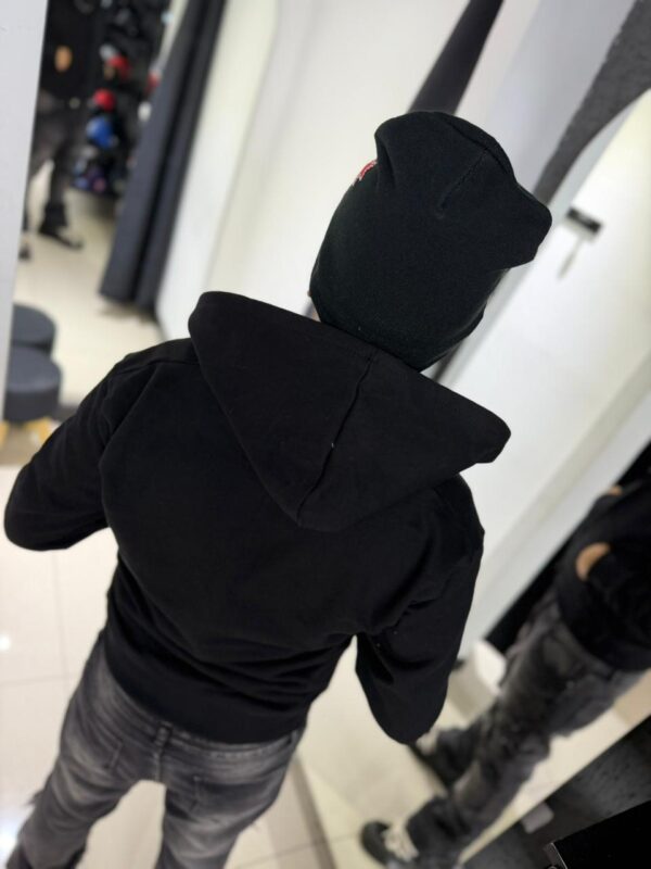 GORRO DE LANA JUST DOME NEGRO