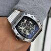RELOJ KADIBIN BLANCO METALICO