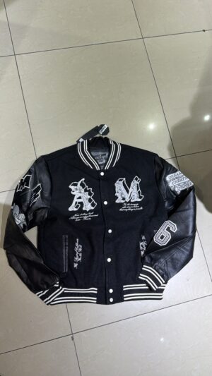 CHAQUETA AM NEGRO CUERINA JH97003