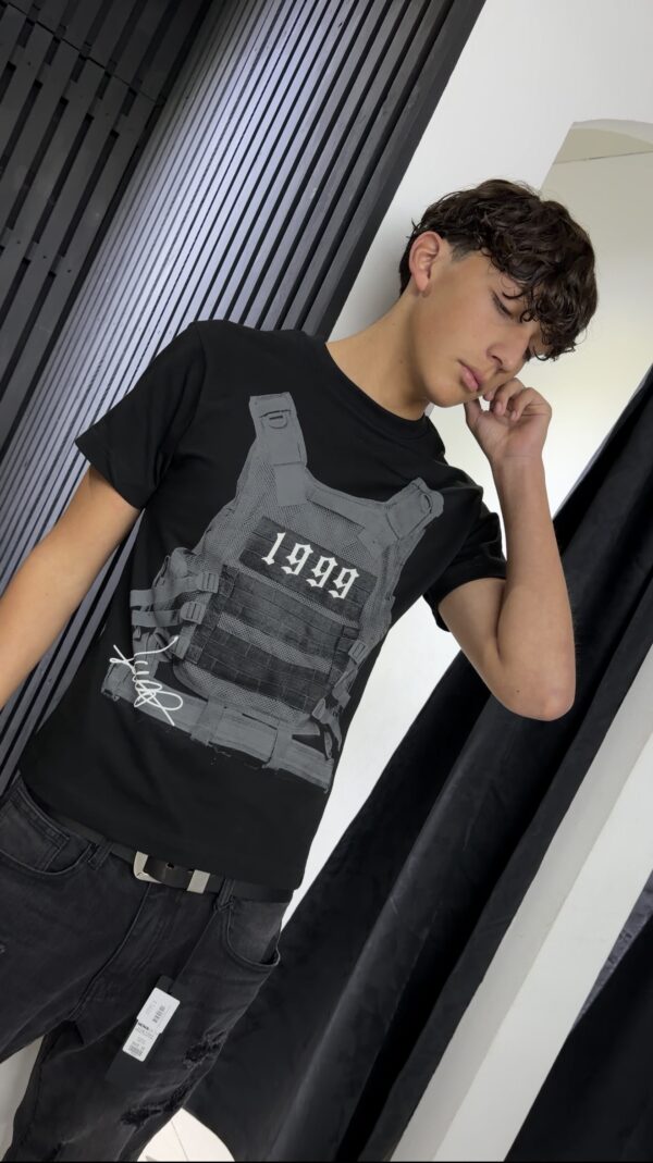 POLERA REGULAR FIT ANTI BALA NEGRA LUAP