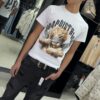 POLERA ANGEL LUAP DISTRICT BRILLO REGULAR FIT BLANCO