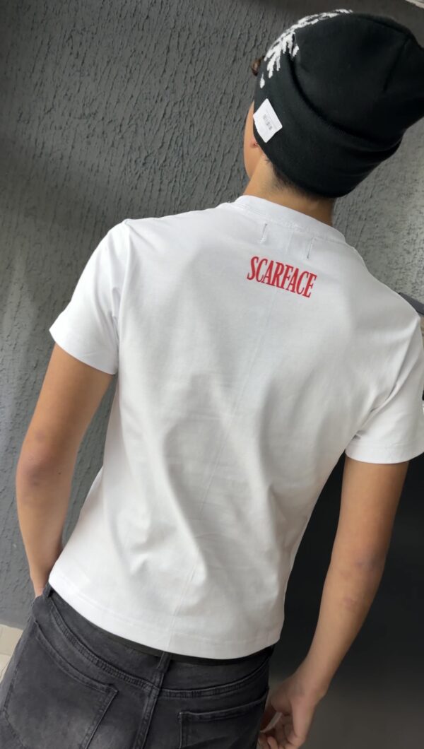 POLERA LUAP SCARFACE REGULAR FIT BLANCO