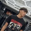 POLERA LUAP SCARFACE REGULAR FIT NEGRO