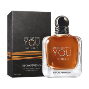 VERSACE 3 PERFUME EMPORIO ARMANI STRONGER WITH YOU INTENSELY 100 ML