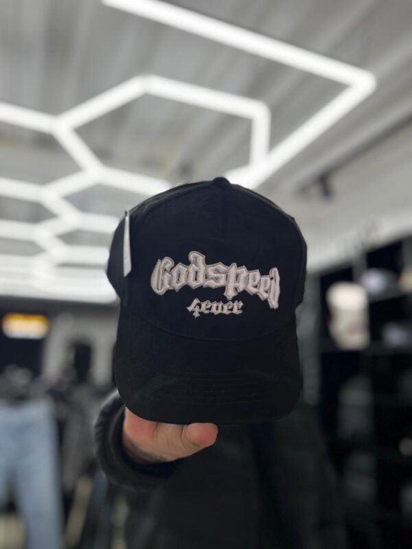 JOCKEY GODSPED NEGRO 4 EVER CAP PLANO HOMBRE