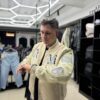 CHAQUETA AM CREMA-BLANCO CUERINA JH97003
