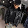 CHAQUETA BÁSICA NEGRA PELUDO 2641-1