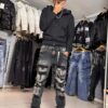 JEANS PVP NEGRO CORTE RECTO RXN10122
