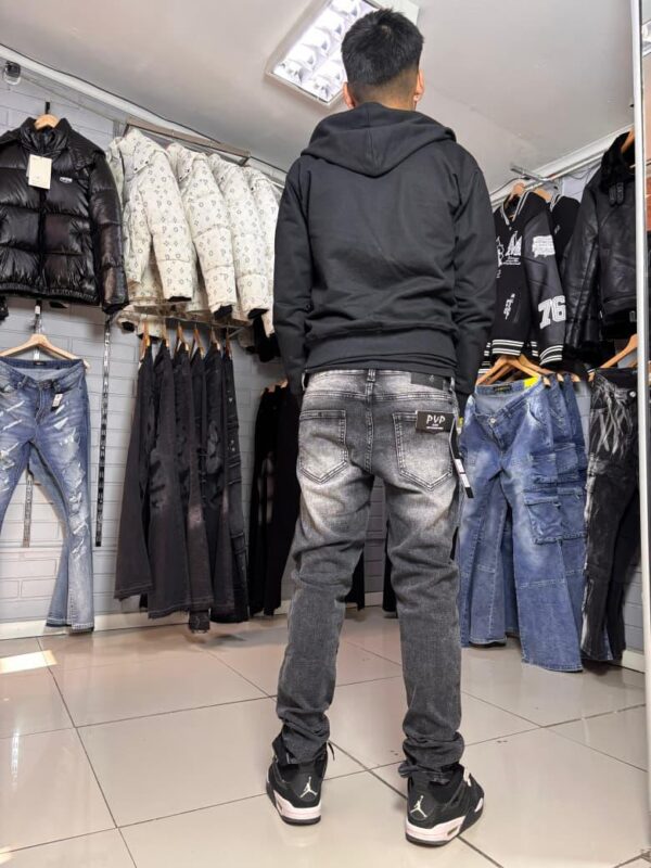 JEANS PVP NEGRO CORTE RECTO RXN10122