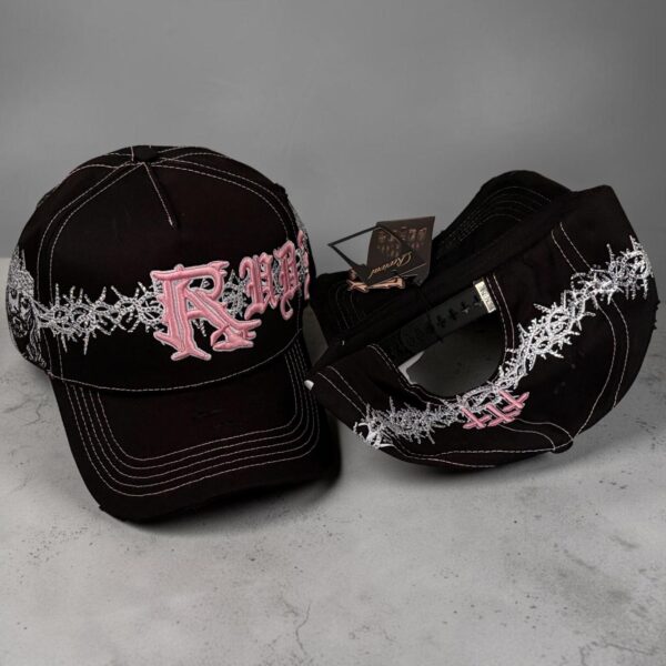 JOCKEY R ROSADO CRISTO BRILLO BLACK CURVO
