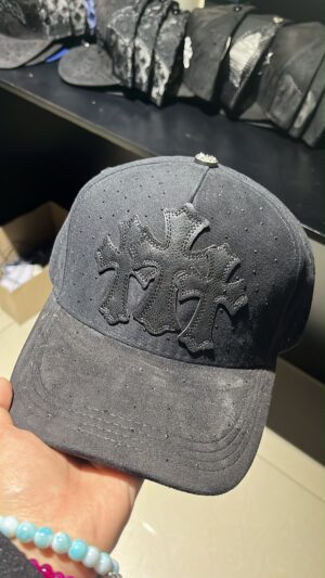 JOCKEY CHROME HEARTS TRES CRUZ BLACK BRILLO